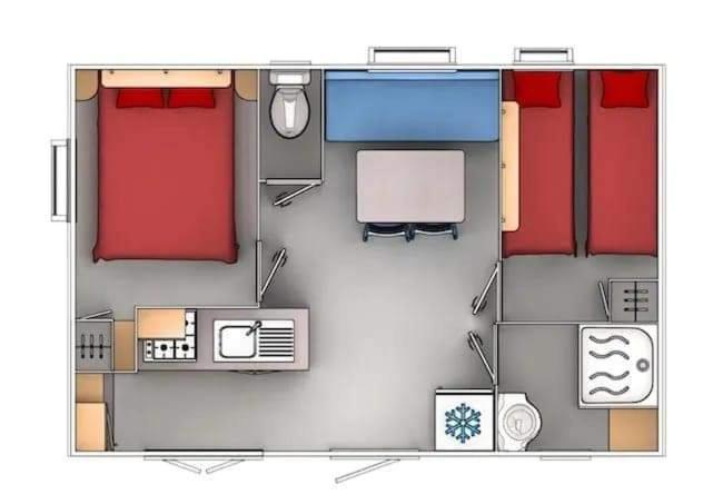 Mobilhome La Marine 勒格罗-迪鲁瓦 外观 照片